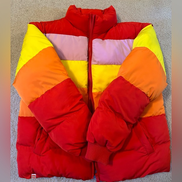 Women’s Color block Puffer Jacket - Picture 1 of 3